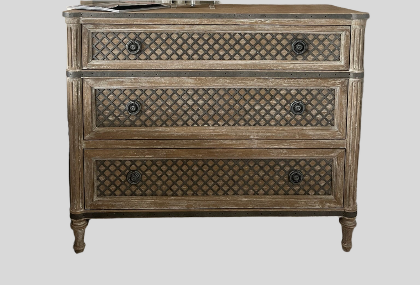 Louis XVI Treillage Closed Dresser / Chest