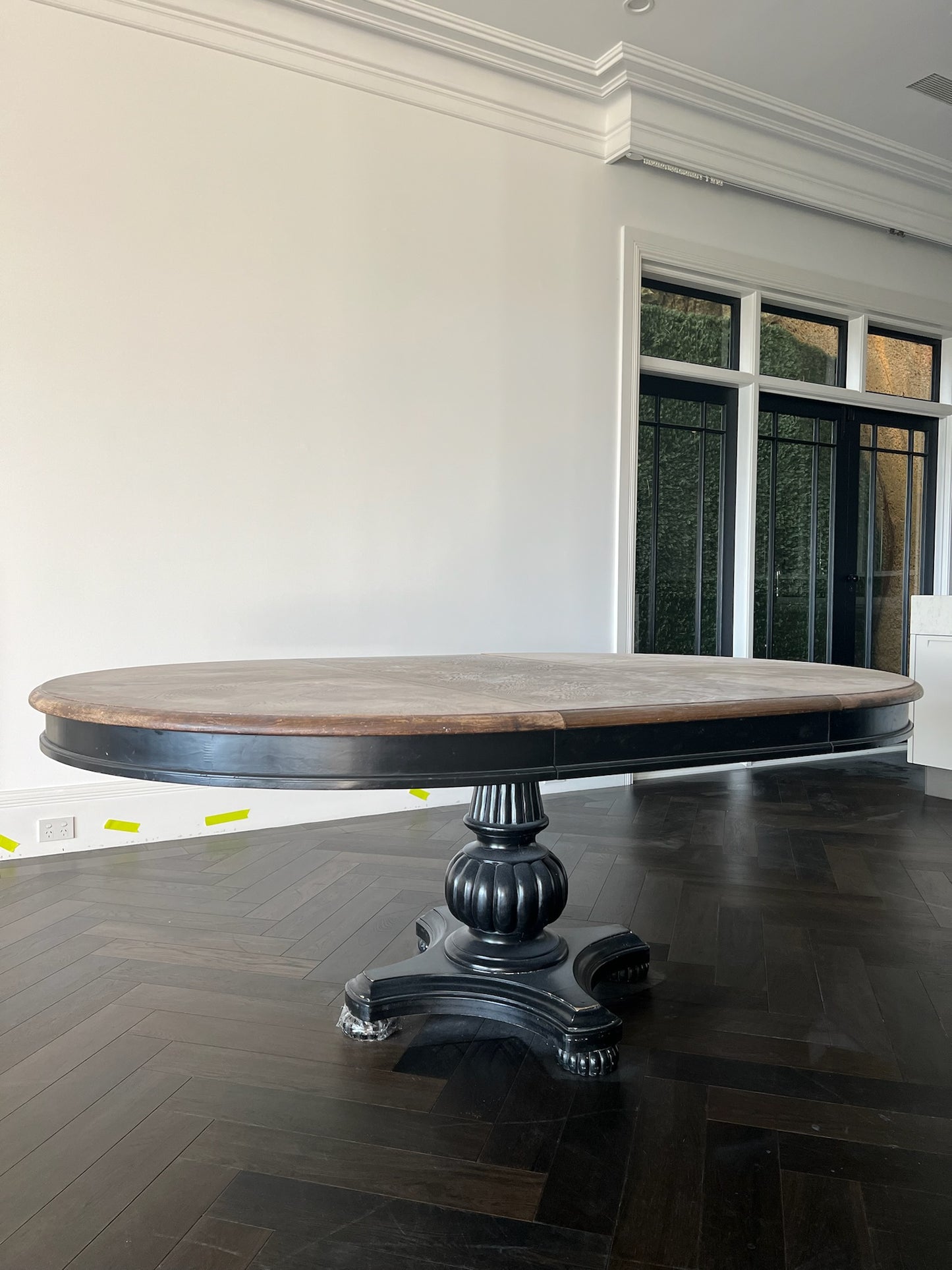 Restoration Hardware Round Jupe Extension Dining Table