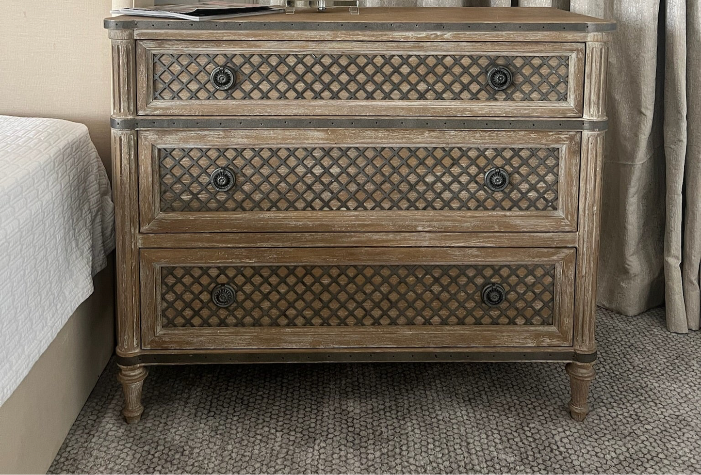 Louis XVI Treillage Closed Dresser / Chest