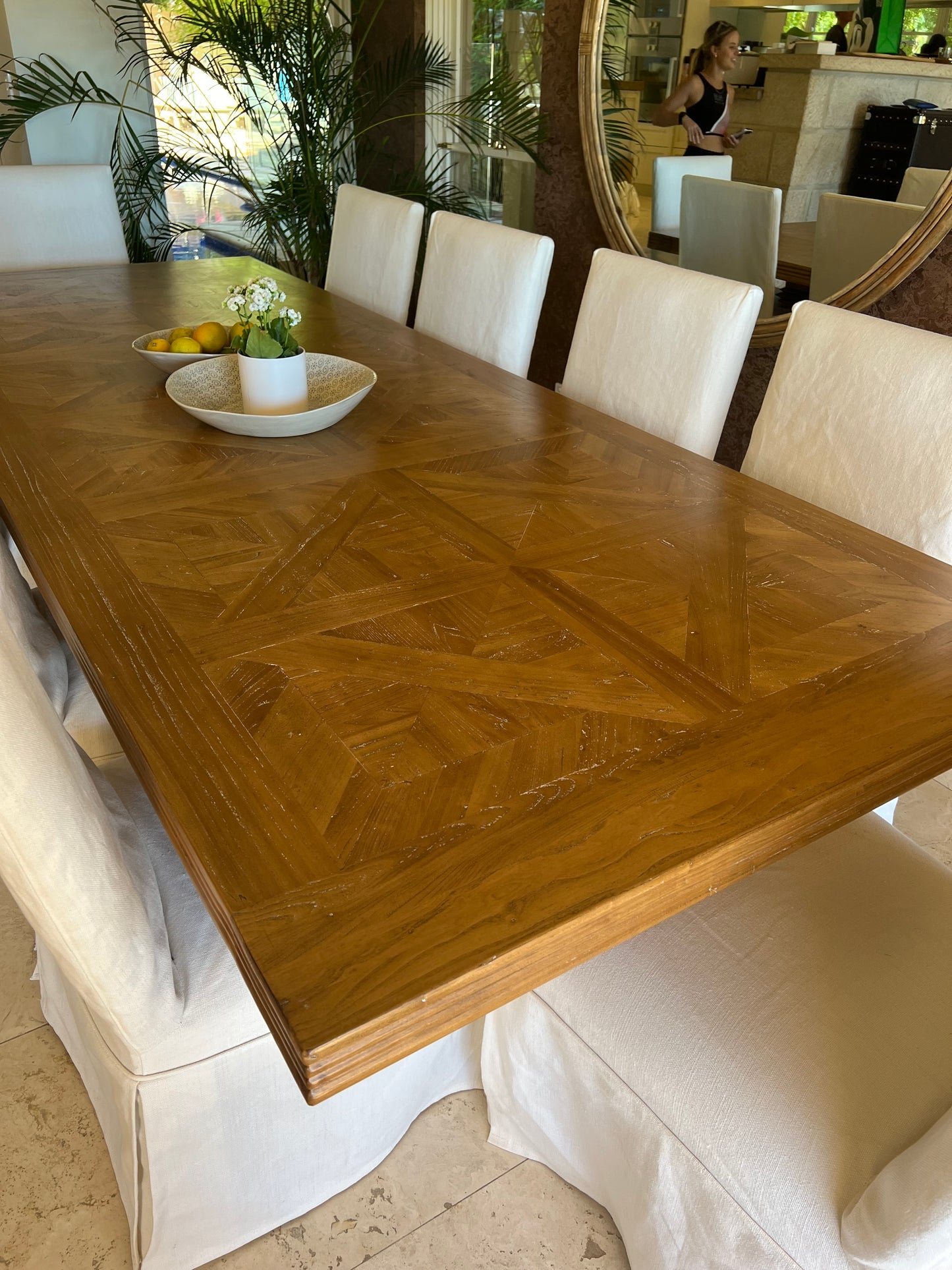 Kensington Parquetry Dining Table